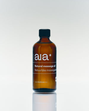 aia Natural massage oil available at MEWMEW.co