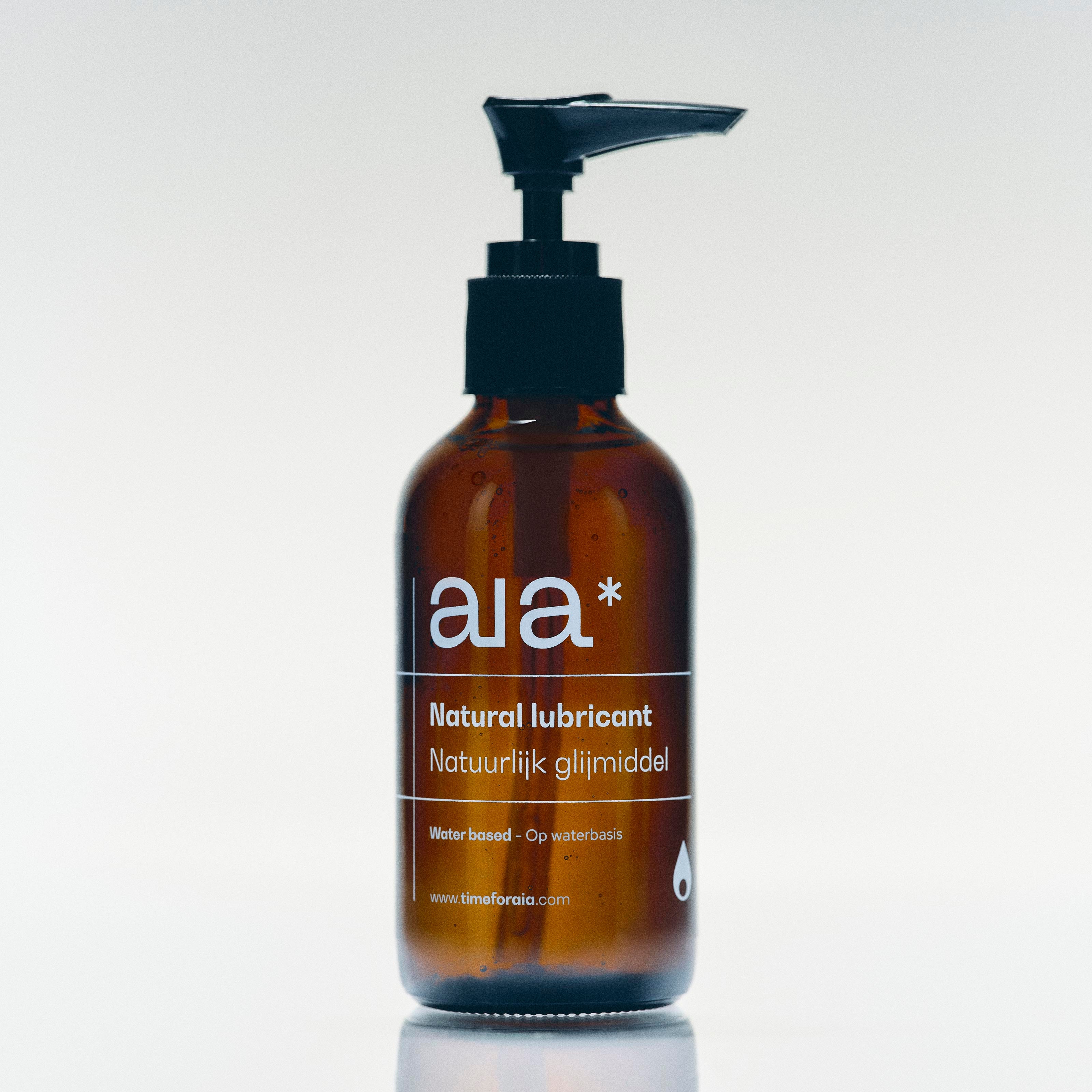 The Waterbased Natural lubricant by aia* available at MEW MEW