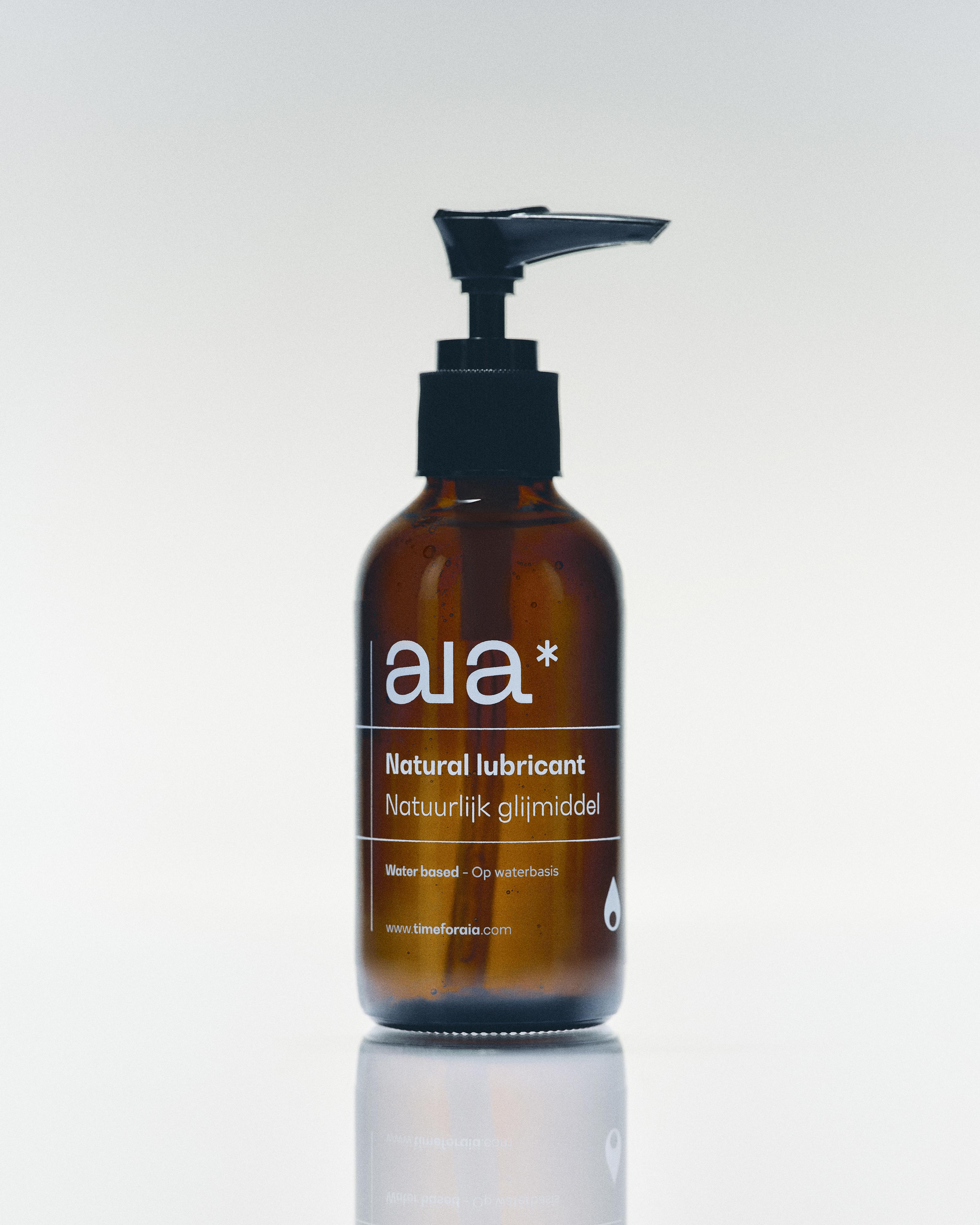 The Waterbased Natural lubricant by aia* available at MEW MEW